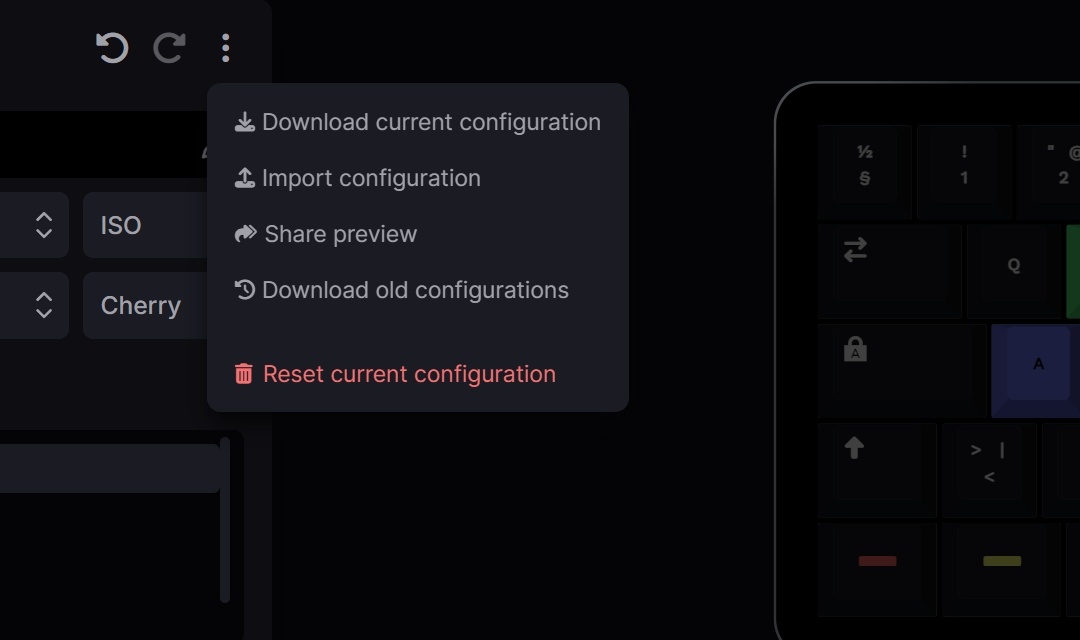Exporting Configurations demo image