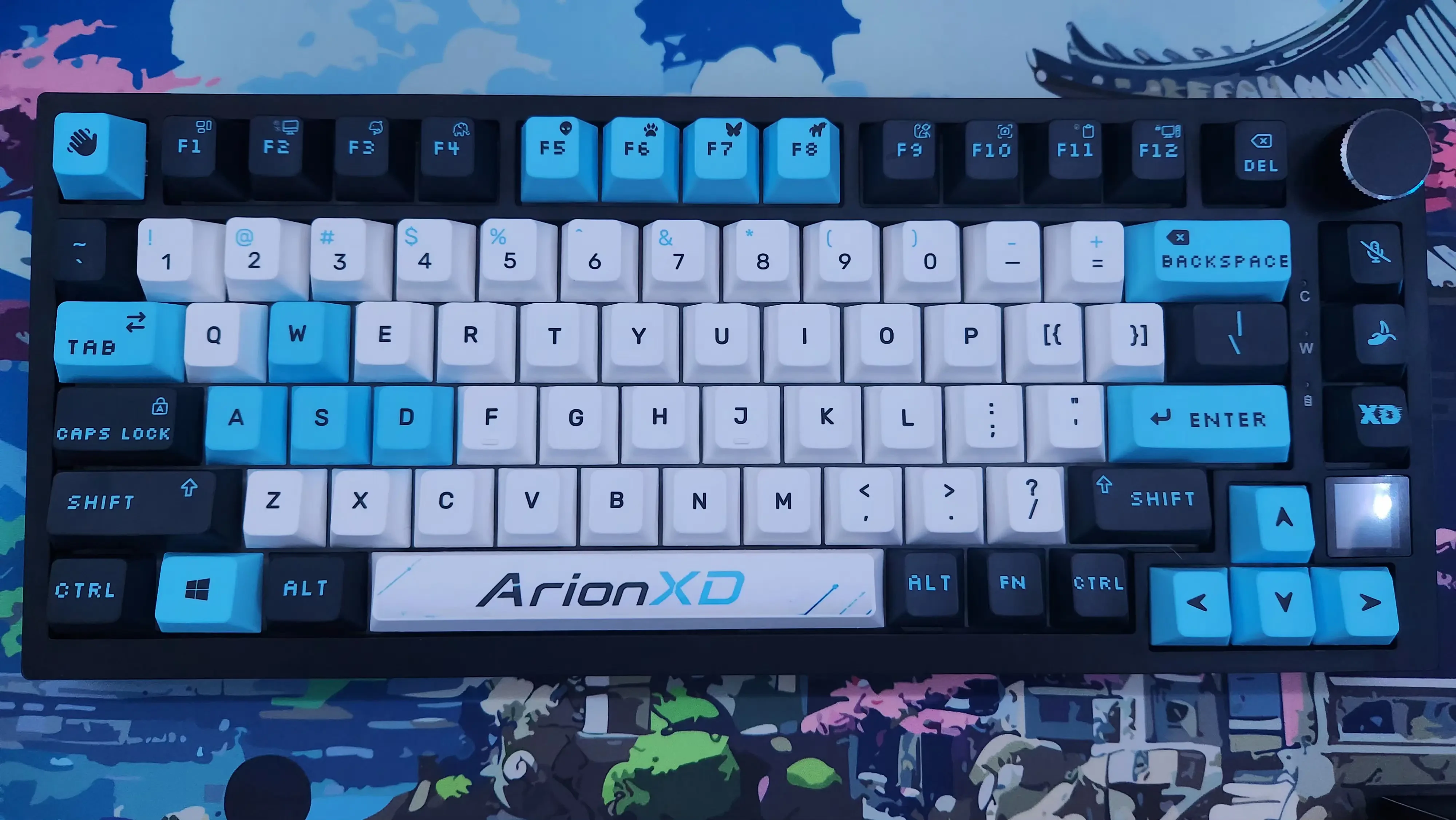 Custom keycaps showcase: ArionXD's Keyboard